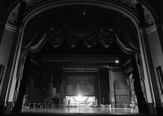 Image of Ghost Light on War Memorial Opera House Stage