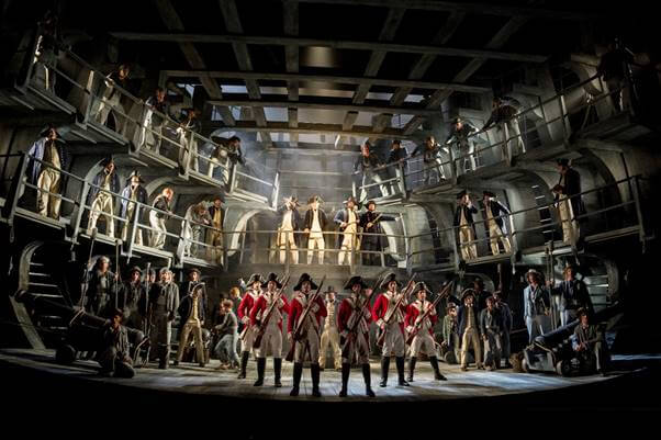 Glyndebourne’s production of Billy Budd, opening at San Francisco Opera on September 7. Photo by Alastair Muir.