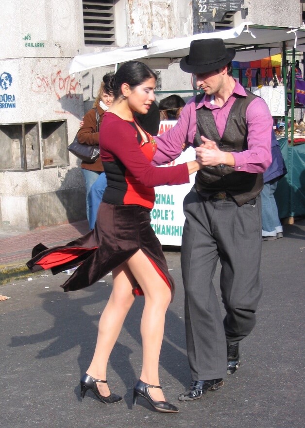 A little street tango in Buenos Aires from my visit there.