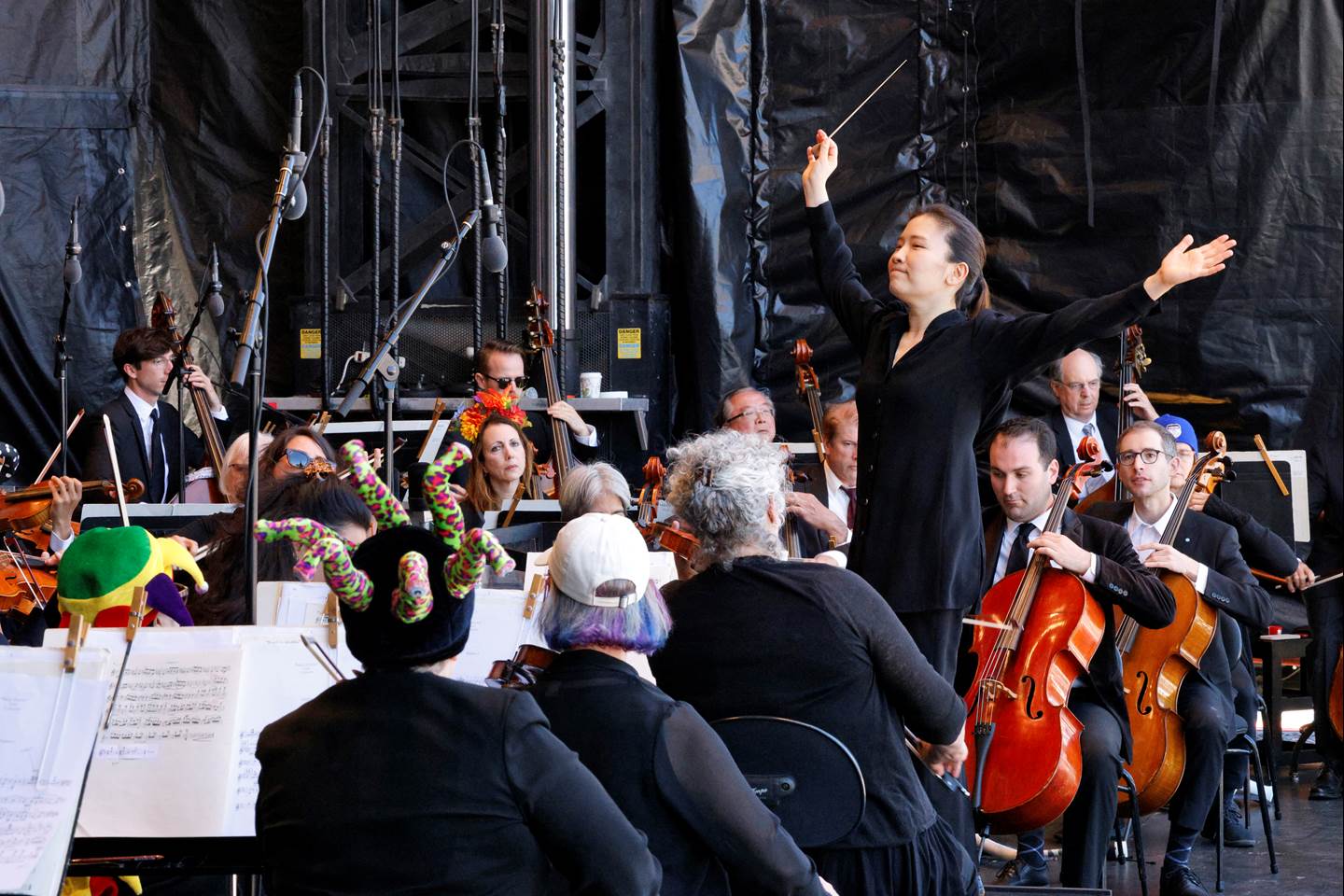 The San Francisco Orchestra performing at Opera in the Park 2023
